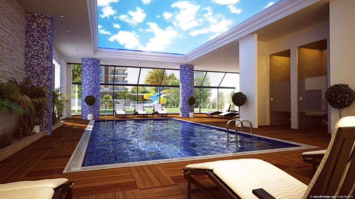 Empire Residence Alanya/Mahmutlar 50m от моря Dış mekan fotoğraf